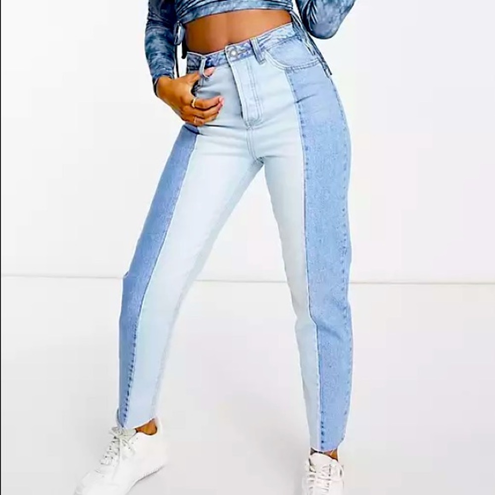 Stradivarious mom jeans sz 0 25